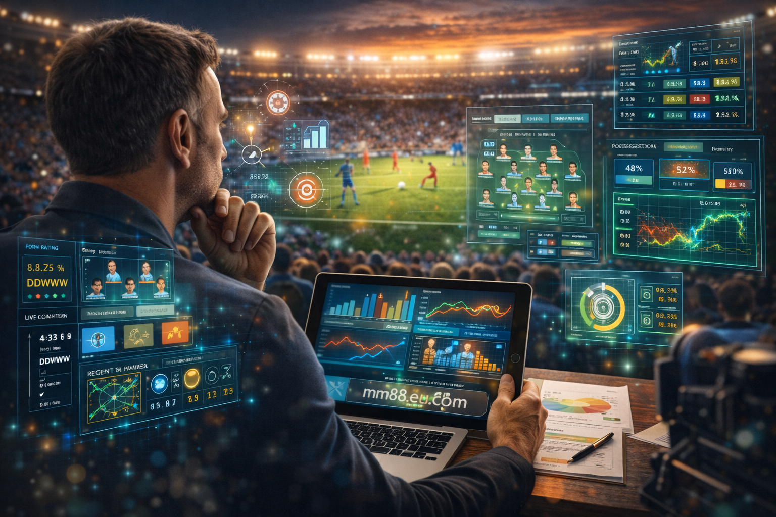 Phân tích dữ liệu trận đấu bóng đá