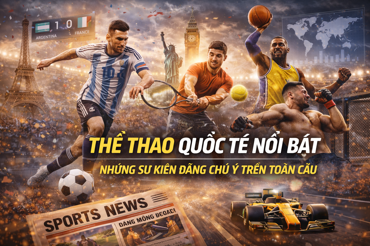 Sự kiện thể thao quốc tế nổi bật