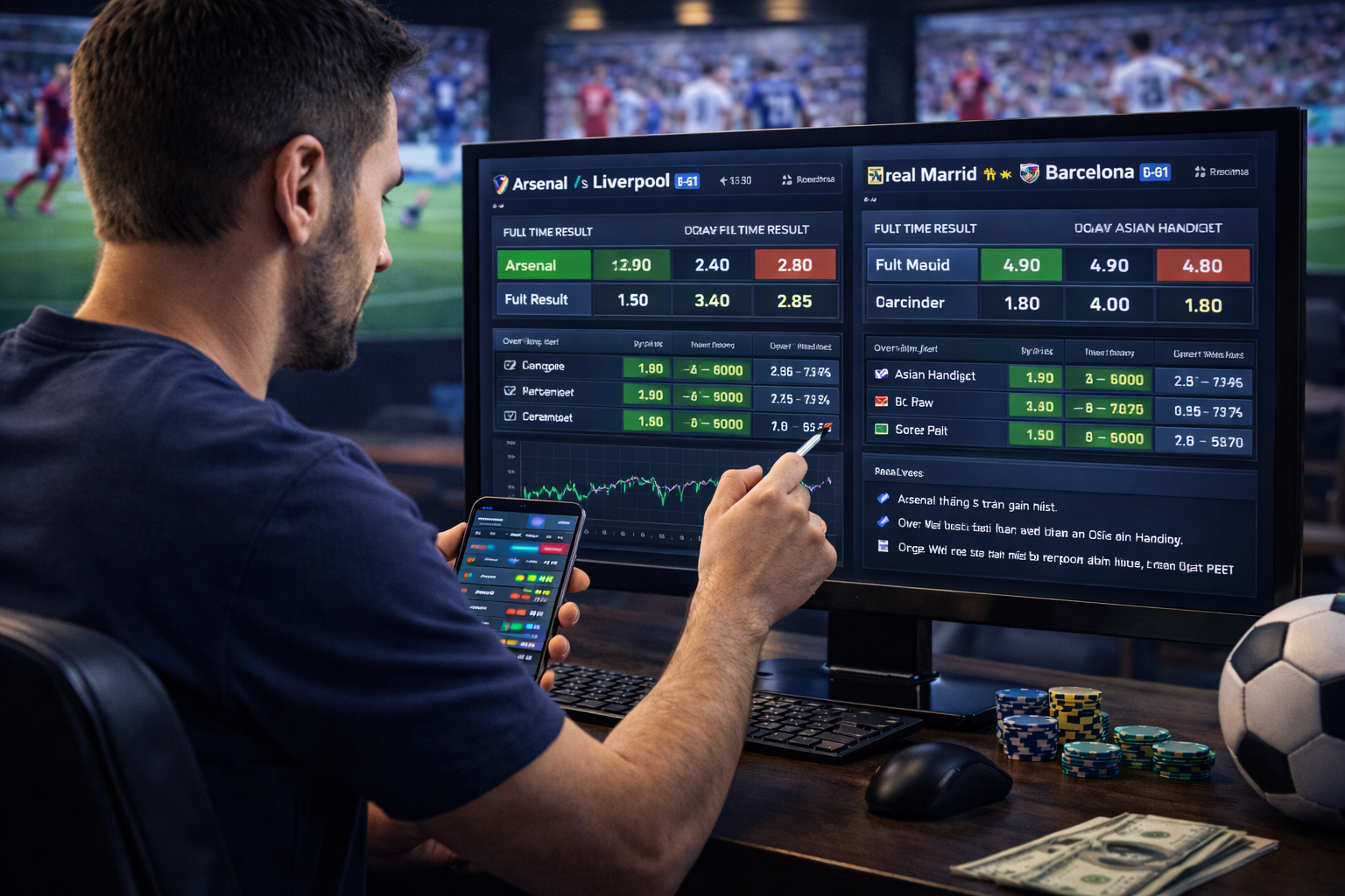 Đặt cược thể thao trực tuyến