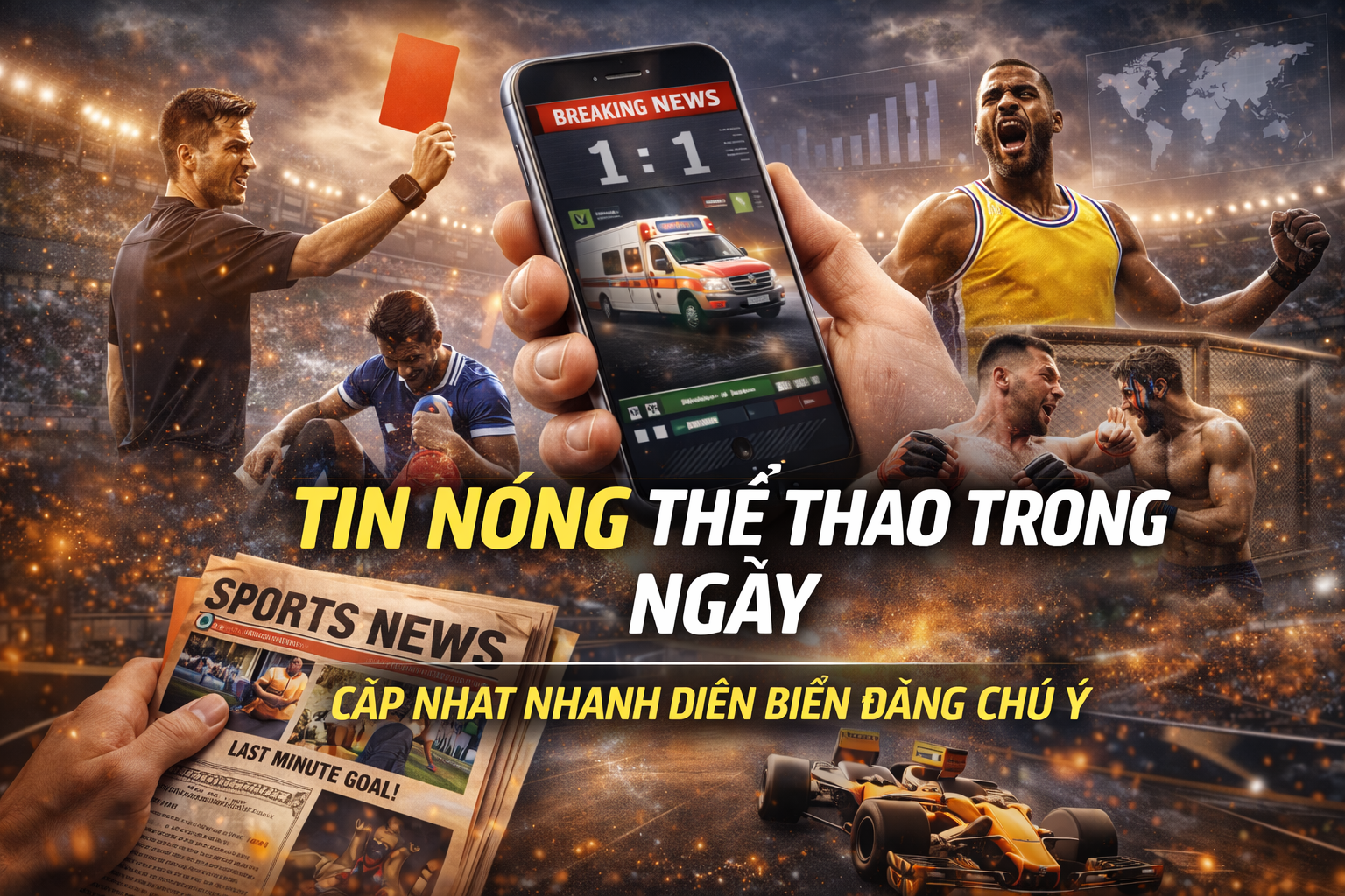 Thể thao hôm nay nổi bật