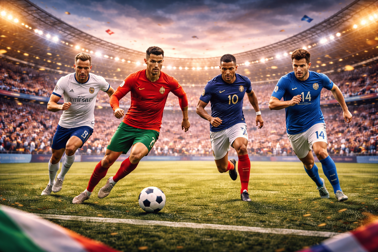 Cuộc đua giữa các siêu sao bóng đá